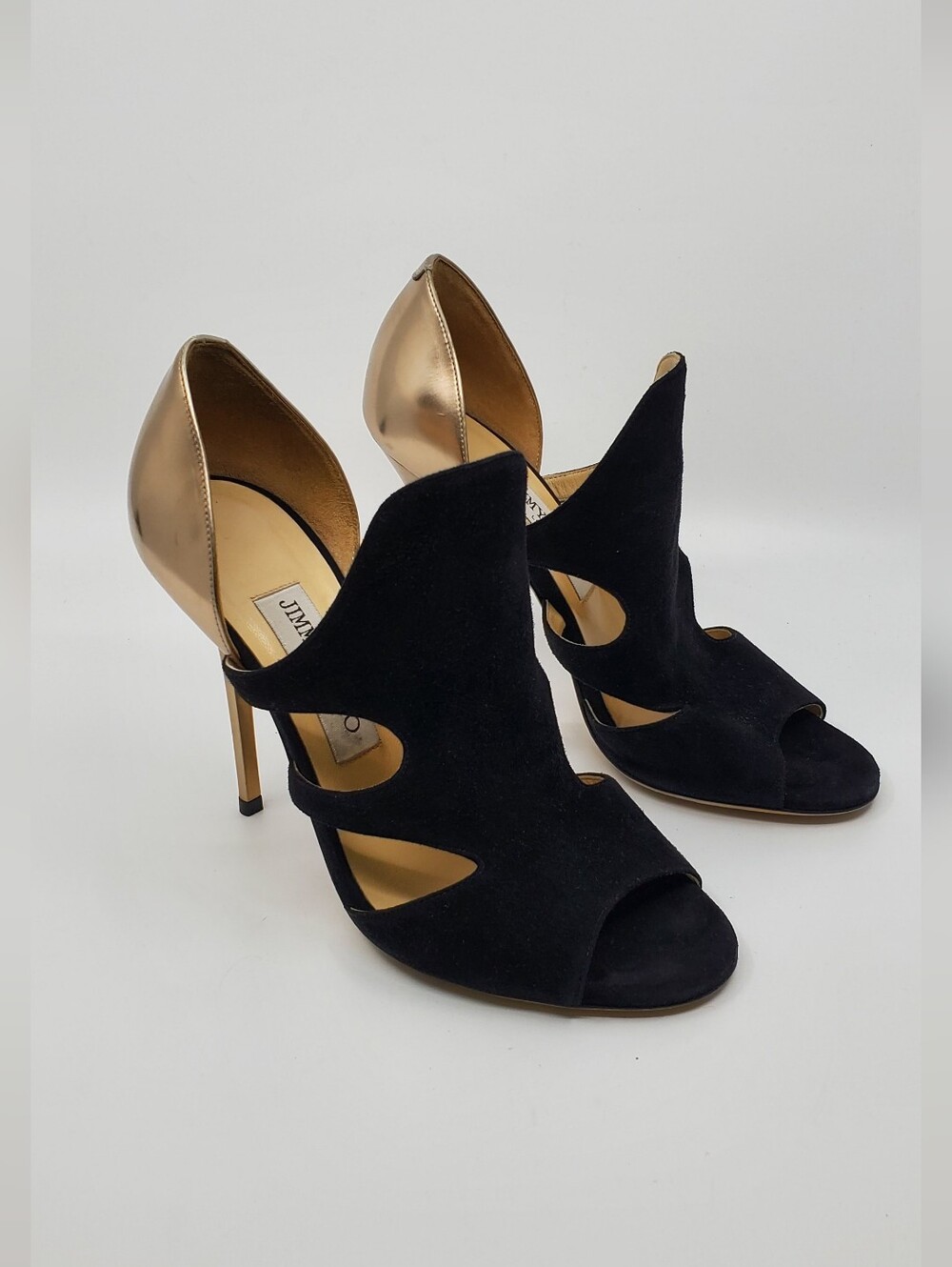 JIMMY CHOO TOYSEN D ORSAY COLORBLOCK PUMPS